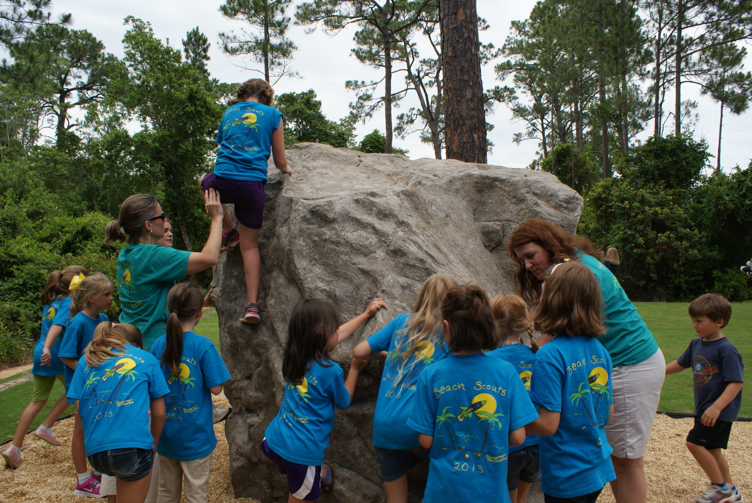Climbing Boulders